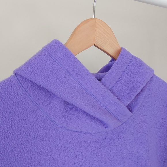 Victoria's Secret Fleece Hoodie Purple Size Small - Picture 5 of 15